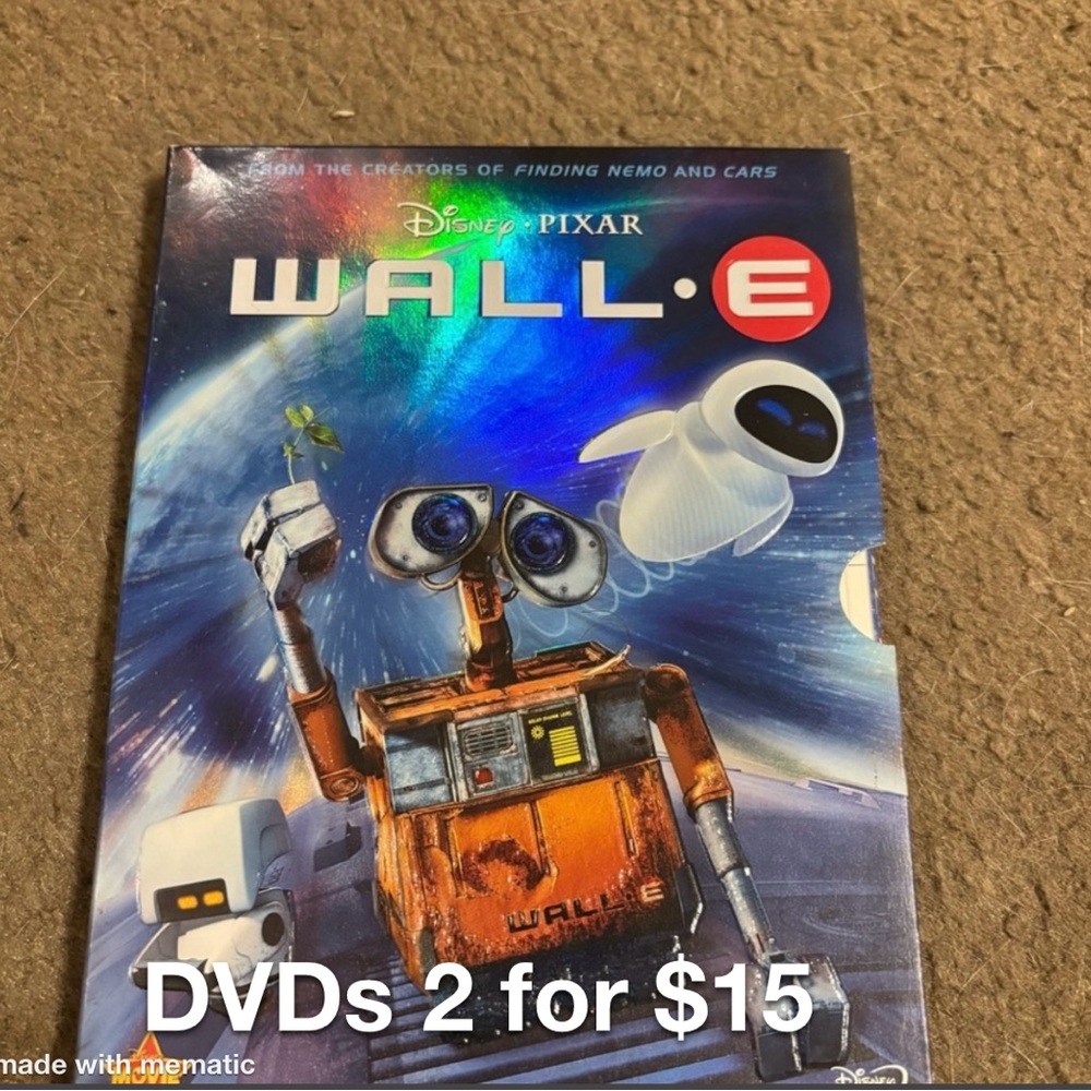 Disney Pixar WALL-E  - Blue and Orange